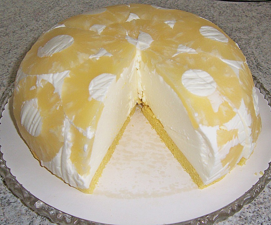 Ananas Joghurt Torte Rezept | Geburtstagstorte